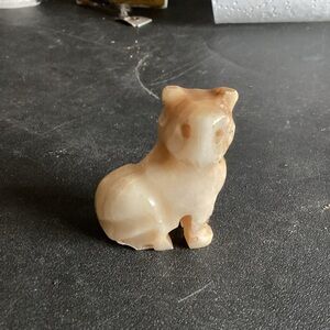 Mini Stone Cat Treasure Genuine Agate Carved Stone
